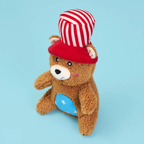 ZippyPaws - Cheeky Chumz American Bear Plush Dog Toy