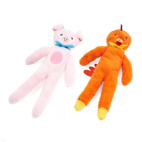 ZippyPaws - Fluffy Peltz - Chicken And Pig