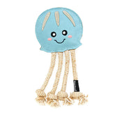 ZippyPaws - Ecozippy Suede & Rope Buddies Ocean Creatures