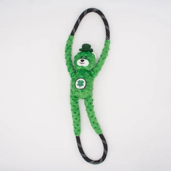 ZippyPaws - St Patrick's Rope Tugz-Lucky - Southern Agriculture 