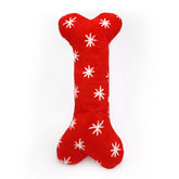 ZippyPaws - Holiday Jigglerz Festive Bone Dog Toy