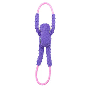 ZippyPaws - Monkey Rope Tugz Purple