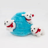 ZippyPaws - Zippy Burrow Polar Bear