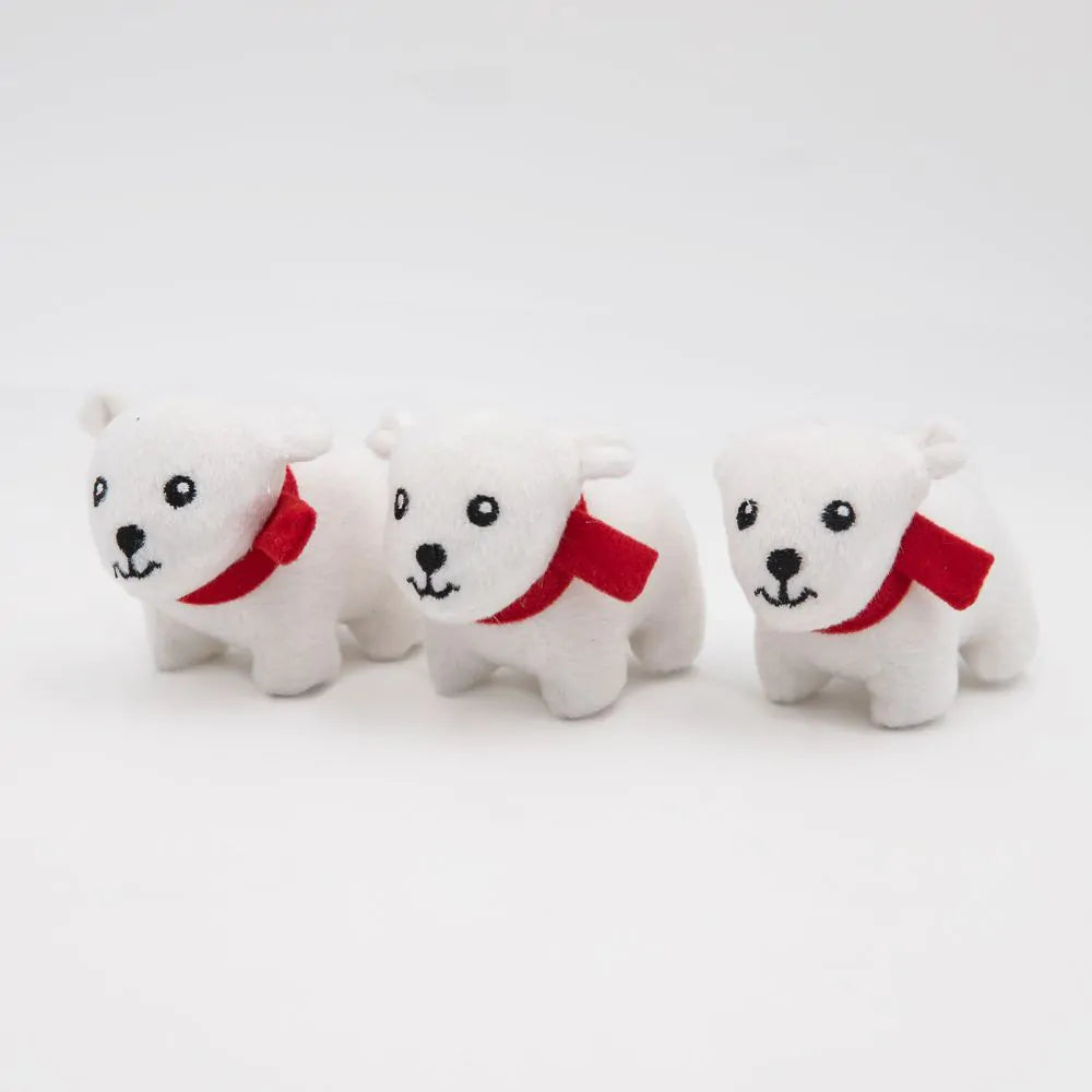 ZippyPaws - Zippy Burrow Polar Bear