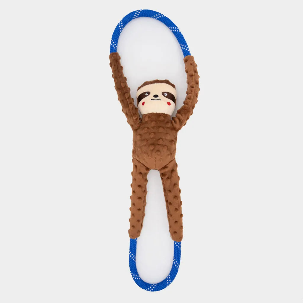 ZippyPaws - RopeTugz Sloth
