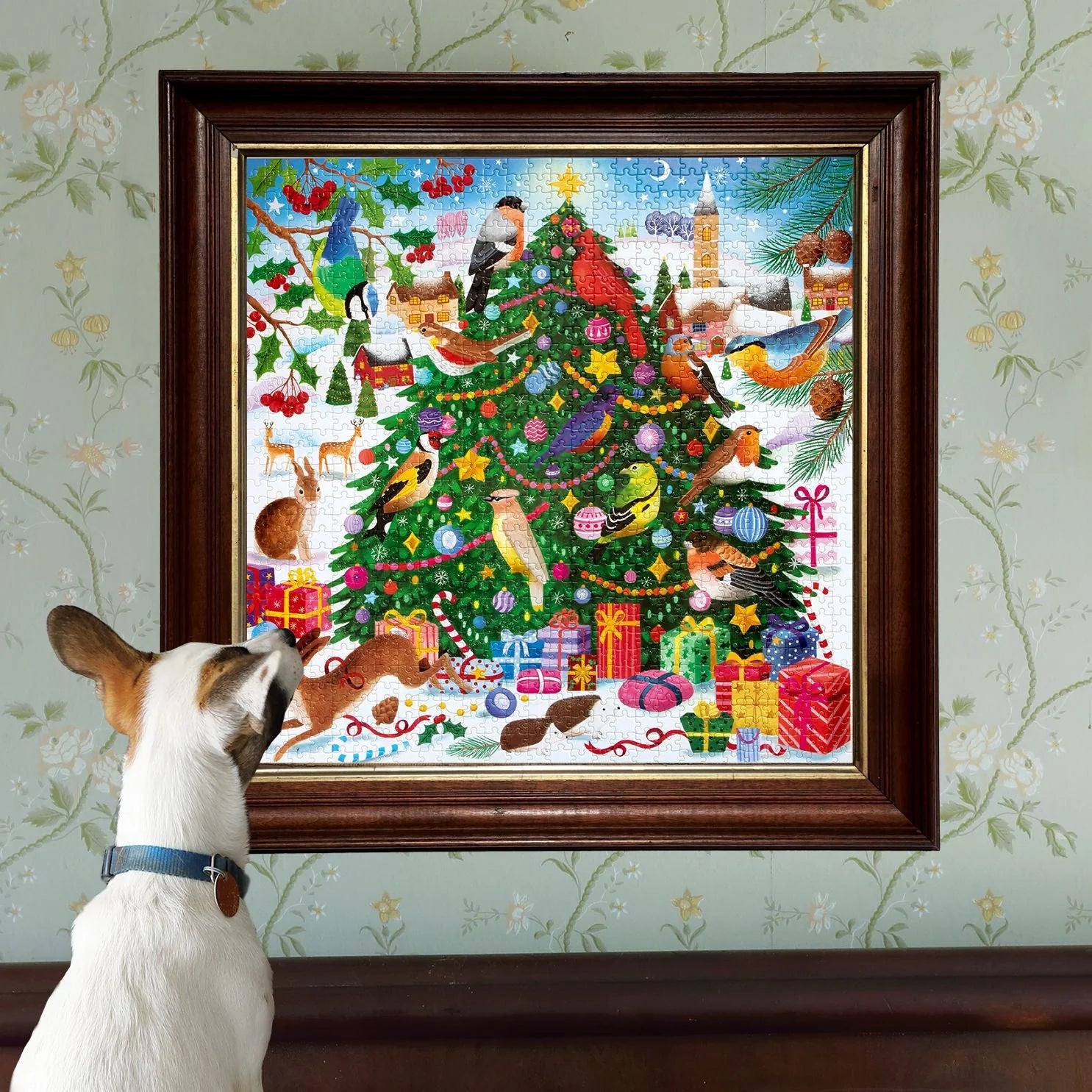 eeBoo - Puzzle Christmas Songbirds