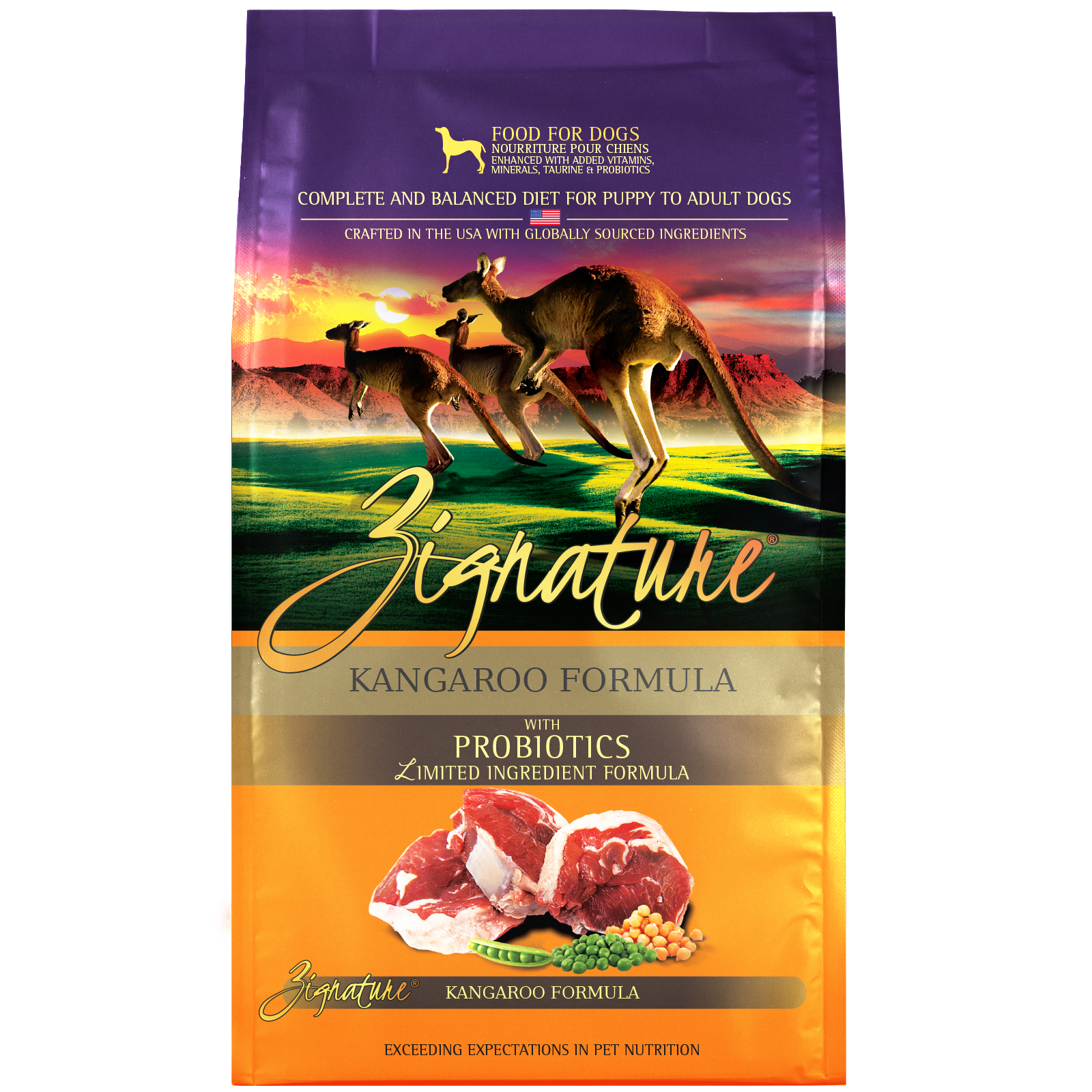 Zignature - Kangaroo Limited Ingredient Dry Dog Food - Southern Agriculture 