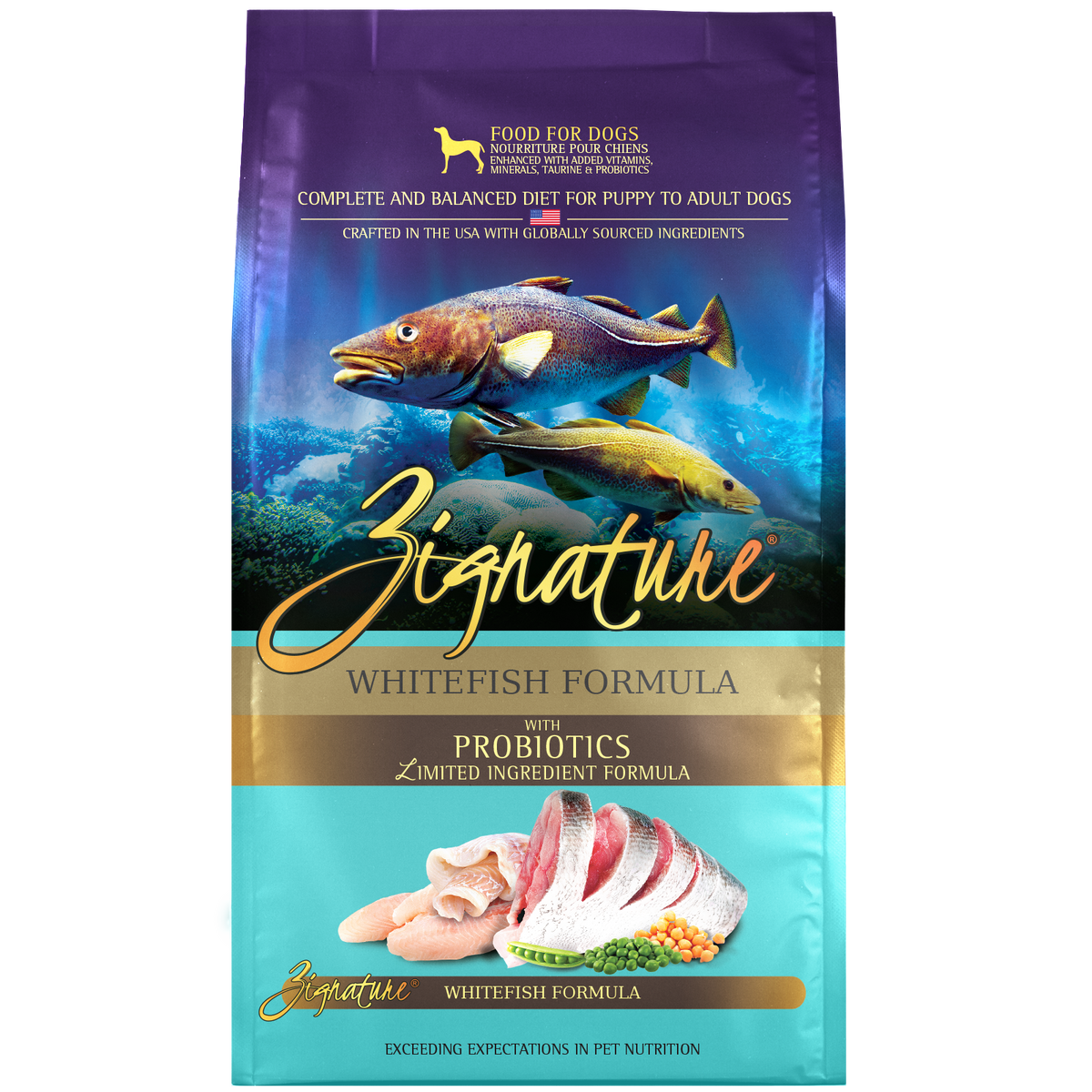 Zignature - Whitefish Limited Ingredient Dry Dog Food - Southern Agriculture 