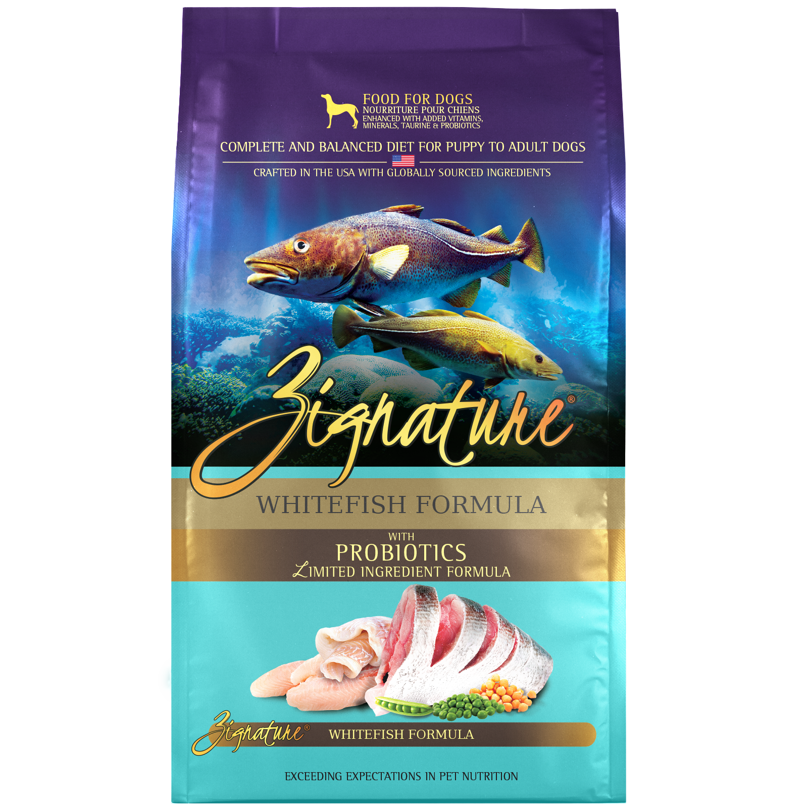 Zignature - Whitefish Limited Ingredient Dry Dog Food - Southern Agriculture 