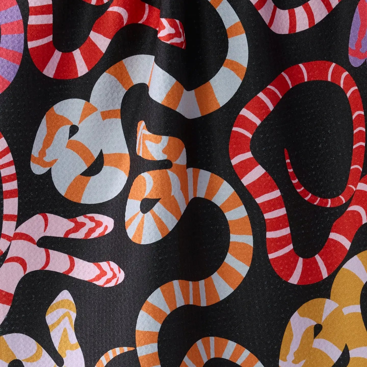 Geometry - Tea Towel Serpentine Riot