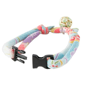Moon-X USA - Cat Collar Chirimen With Clover