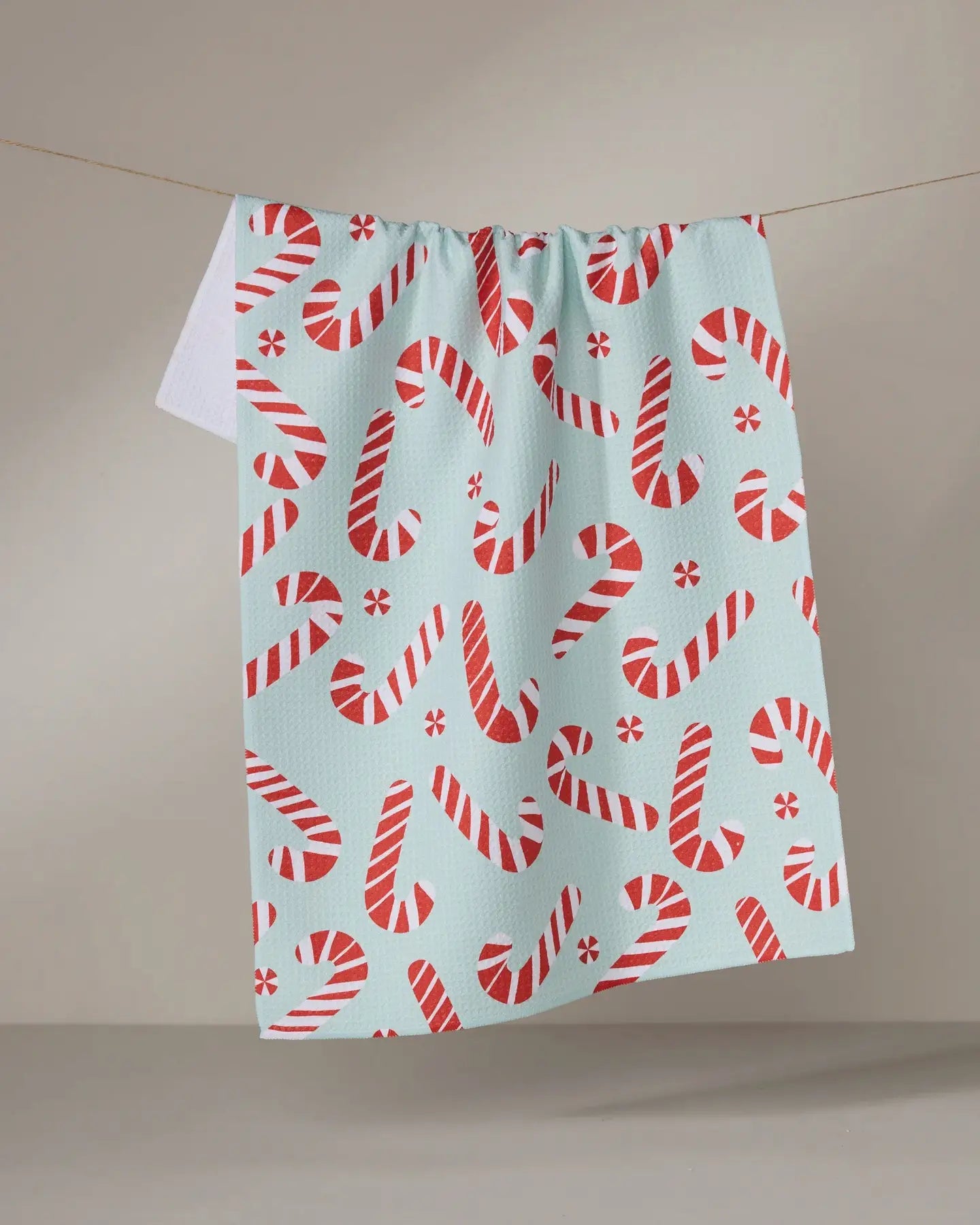 Geometry - Tea Towel Peppermint Twists