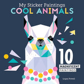 Wellspring- Activity Book - My Sticker Paintings: Cool Animals