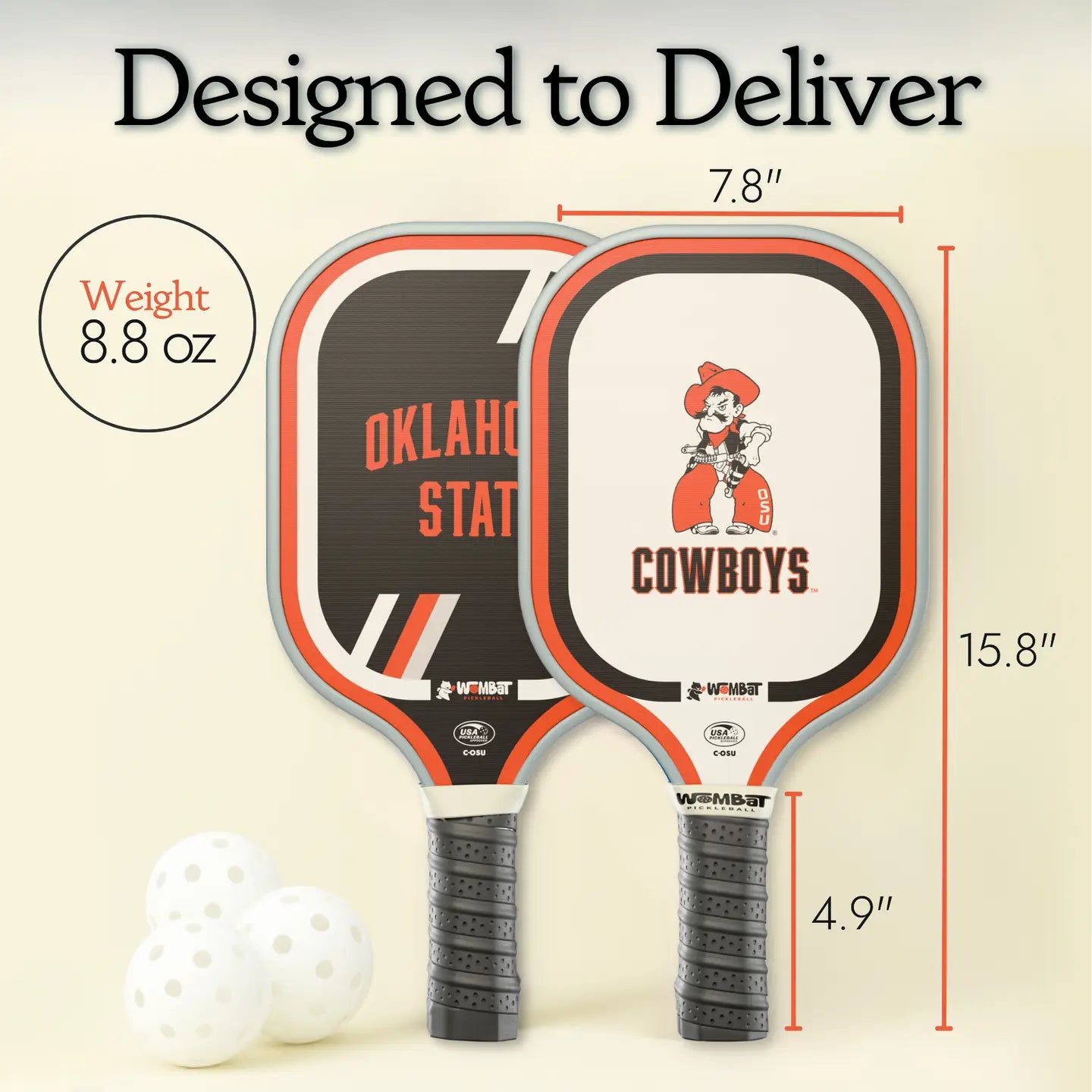Greenline Goods - Wombat Pickleball Racquet OSU