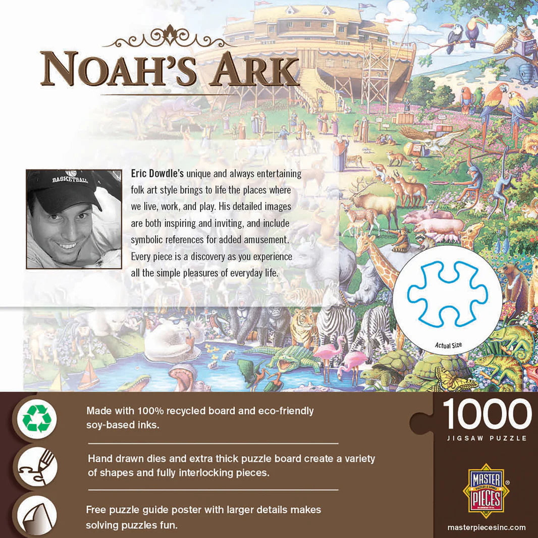 MasterPieces - Noah's Ark - 1000 Piece Jigsaw Puzzle
