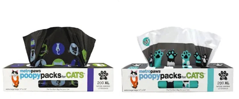 Metropaws - Poopypacks Bags For Cats - XL
