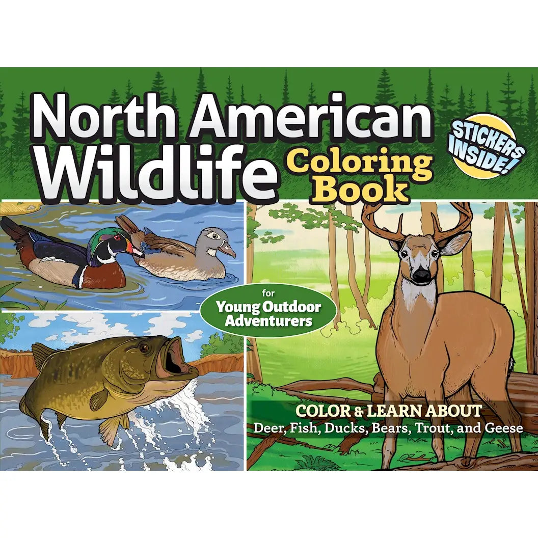 Wellspring- Coloring Book - North American Wildlife