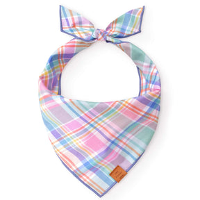 The Foggy Dog - Bandana Dog Blooming Plaid - Southern Agriculture 