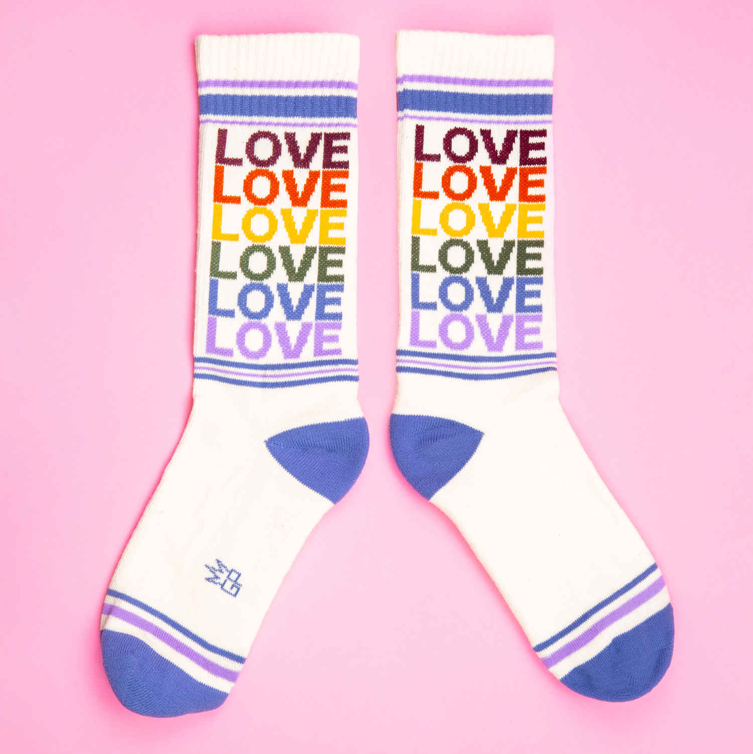 Gumball Poodle - Socks Love Vintage Rainbow