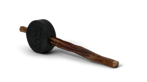 Hockey Puck Durable PUP-X Rubber Treat Holder and Chew Toy