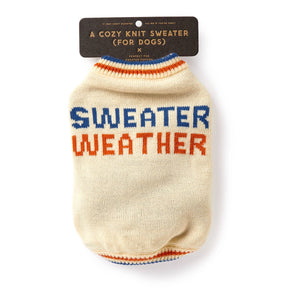 Chronicle-Hachette Book - Dog Sweater Brass Monkey Sweater Weather