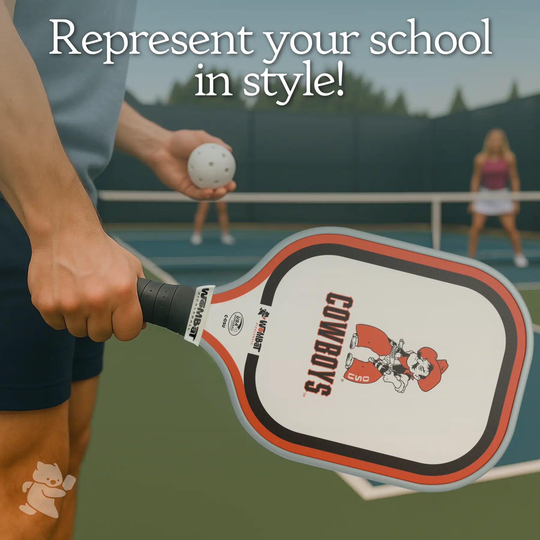 Greenline Goods - Wombat Pickleball Racquet OSU