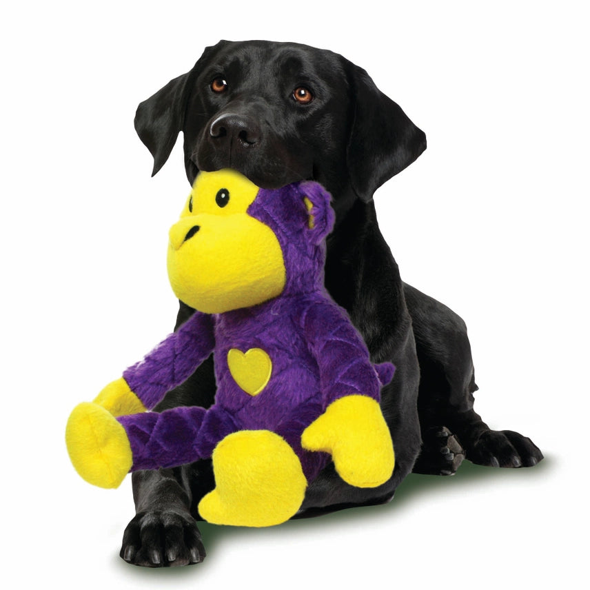 Tuffy Dog Toys - Mighty Safari Monkey Plush Squeaky Toy
