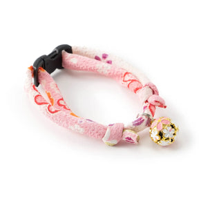 Moon-X USA - Cat Collar Chirimen Sakura