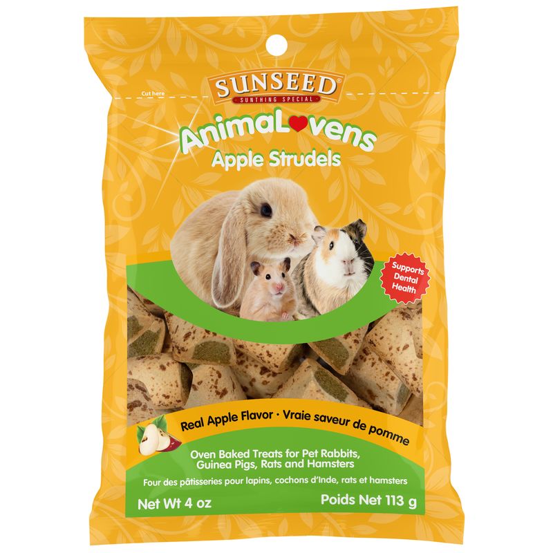 Sunseed - AnimaLovens - Apple Strudels for Small Animals