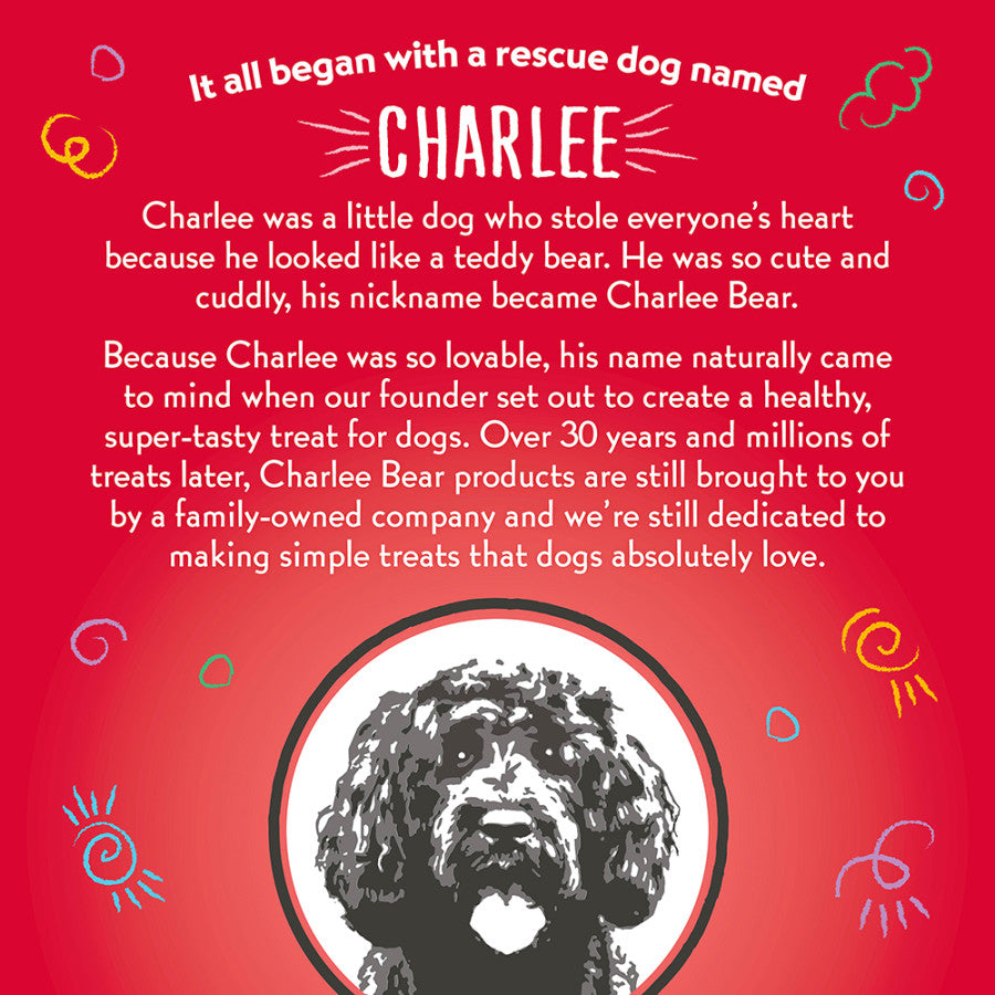 Central Pet Milwaukee - Charlee Bear Dog Treats Cheese & Egg