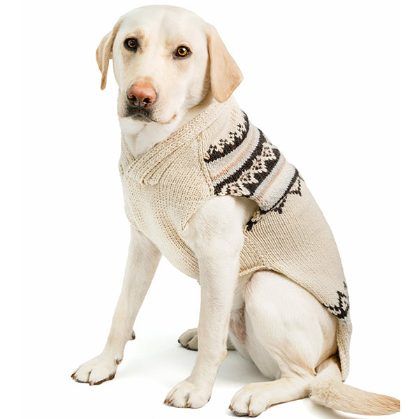 Chilly Dog - Dog Sweater Alpaca Cream Wyatt