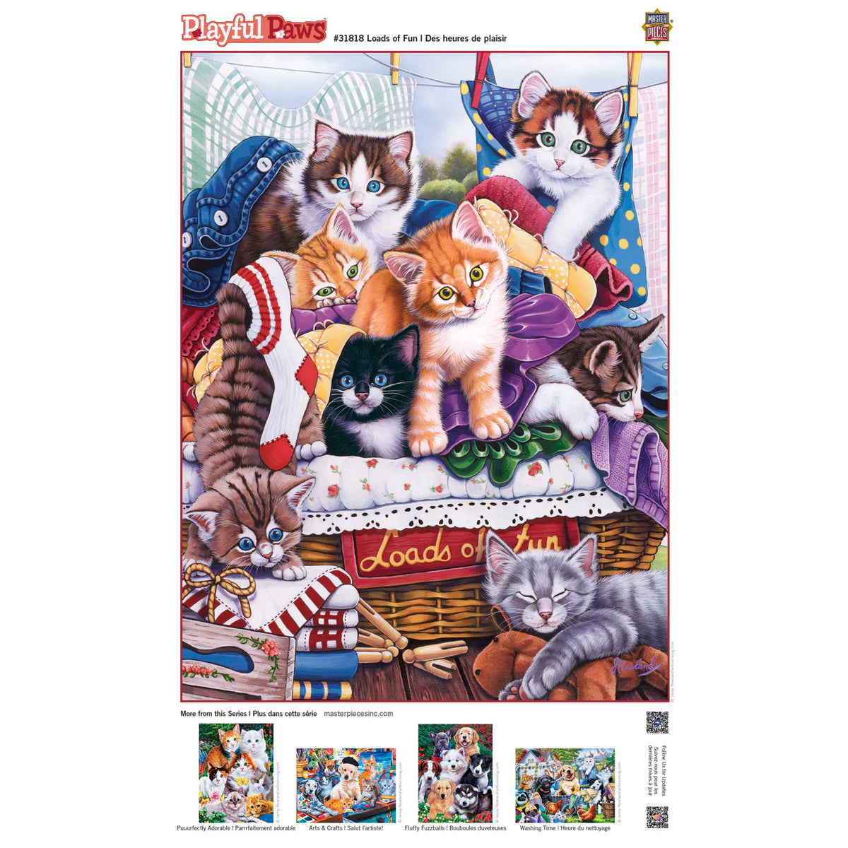 MasterPieces - Puzzle Loads of Fun EZ Grip 300 Piece