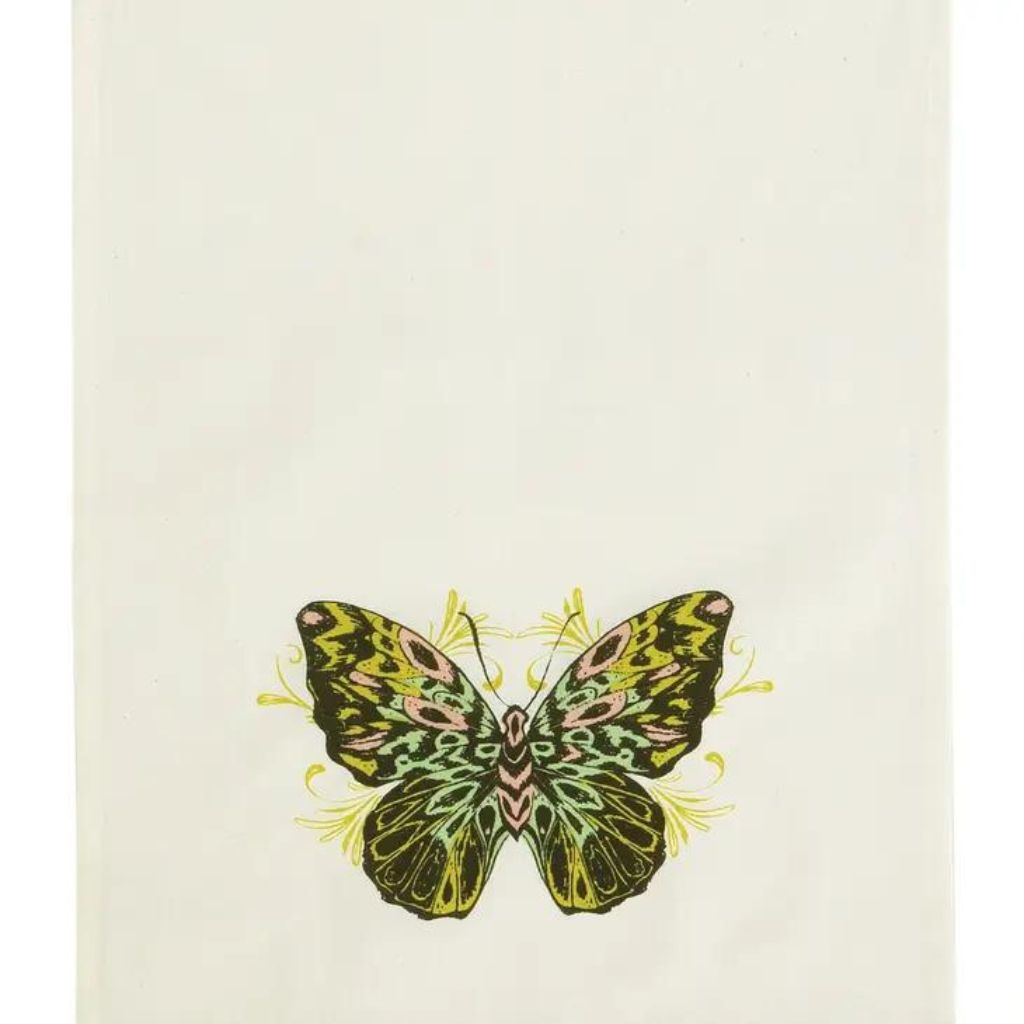 Peking Handicraft - Tea Towel Butterfly