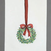 Peking Handicraft - Tea Towel Hanging Wreath