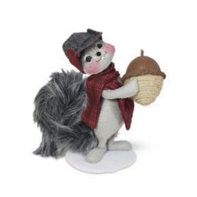 Annalee Dolls - Plaid & Pine Squirrel
