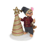 Annalee Dolls -  Plaid & Pine Mouse with Tree