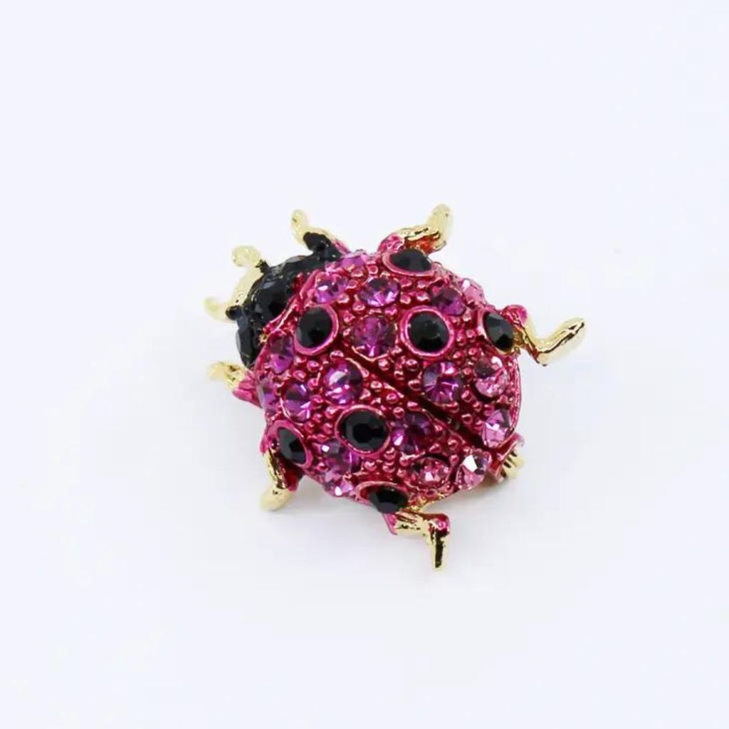 La Jungle des Gemmes - Ladybug Brooch