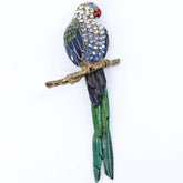 La Jungle des Gemmes - Owl Brooch