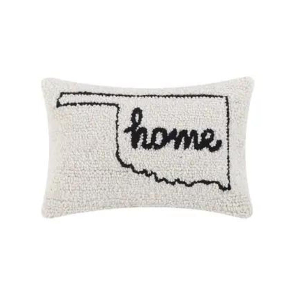 Peking Handicraft - Pillow Oklahoma "Home"