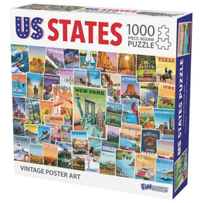 Funware - Funwares US States 1,000 Piece Puzzle