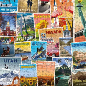 Funware - Funwares US States 1,000 Piece Puzzle