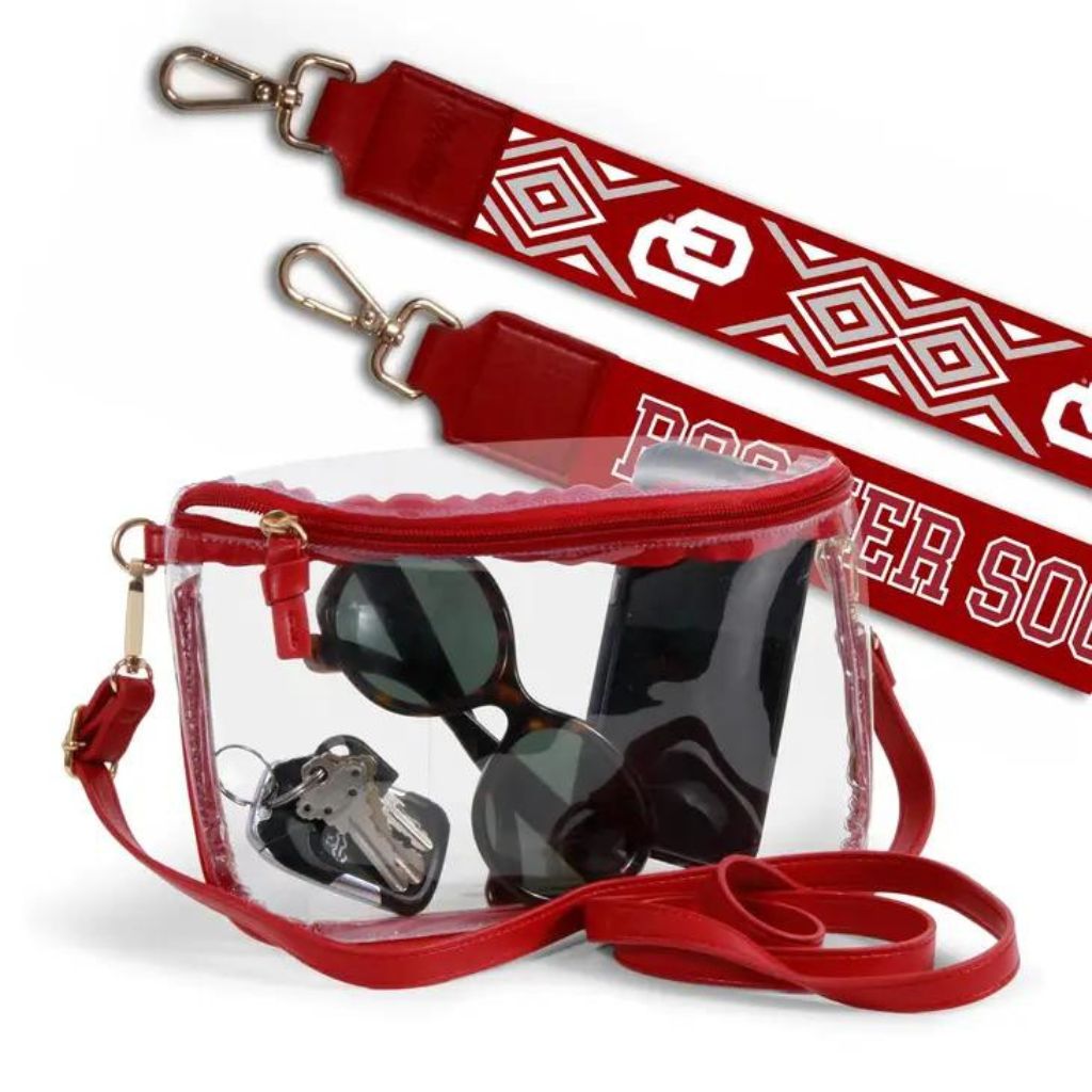 Desden -  Lexi Clear Purse with Shoulder Strap OU