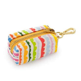 The Foggy Dog - Waste Bag Dispenser - Scallop Stripe Summer