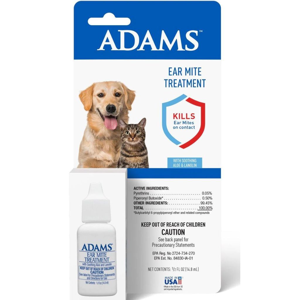 Farnam Companies - Adams Ear Mite Treatment 0.5 oz
