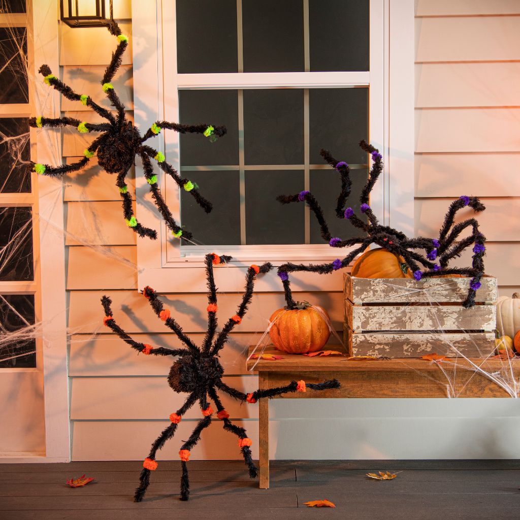 Evergreen Enterprises - Spider Hanging Decor 3 Asst - Southern Agriculture 