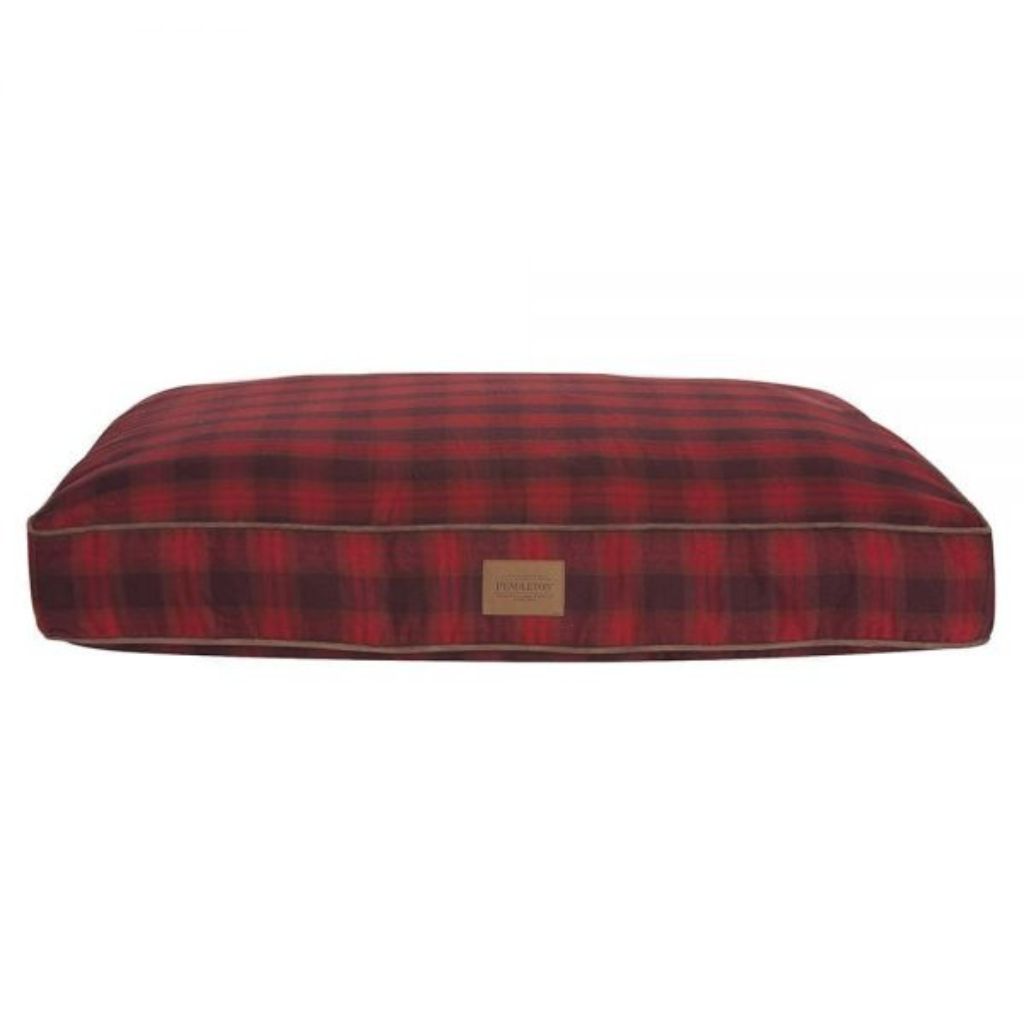 Carolina Pet Company - Pendleton Classic Napper Red Ombre Plaid Dog Bed