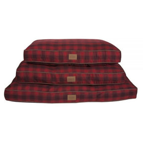 Carolina Pet Company - Pendleton Classic Napper Red Ombre Plaid Dog Bed