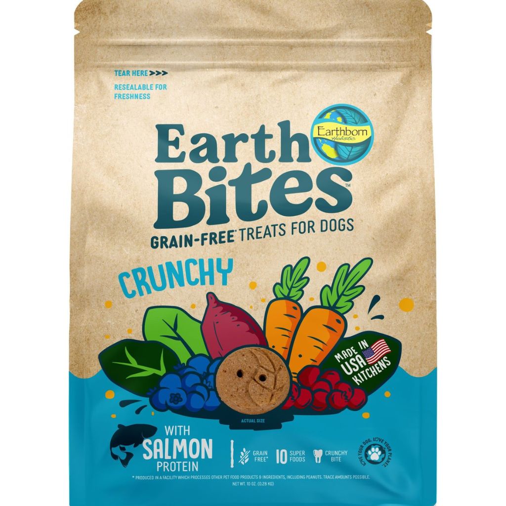 Earthborn Holistic Salmon Flavored Crunchy Dog Treats - Southern Agriculture 