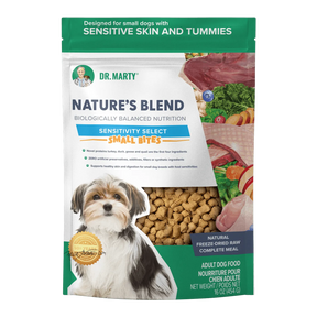 Dr Marty Sensitivity Select Small Bites Freeze Dried Raw Dog Food