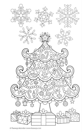 Wellspring- Coloring Book - Color Christmas